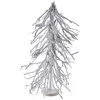 Image de AUBRY GASPARD - Sapin de Noël en Bois Patiné Blanc - Ø 45 cm x Hauteur 88 cm - Élégant - Idéal pour Décoration Intérieure Festive - Apporte Une Touche Rustique et Chaleureuse à Votre Maison