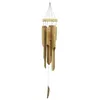 Image de AUBRY GASPARD - Carillon en Bambou - 5 Bambous à Suspendre - Hauteur des Bambous 46 à 69 cm - Ø13 cm, Hauteur Totale 80 cm - Accessoire de Décoration pour Jardin - Crochet Inclus