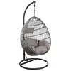 Image de AUBRY GASPARD - Fauteuil  uf Réglable Polyrésine Acier - Hauteur 195 cm - Dimensions 122x94x67 cm - Coussins Ouate Polyester - Tissu Imperméabilisé - Idéal Jardin Terrasse
