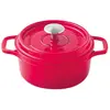 Image de Invicta - Cocotte Ronde en Fonte émaillée 24 cm Rubis