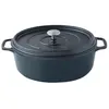 Image de Cocotte Ovale - 33 cm - Fonte Emaillée - Noire