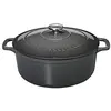 Image de Chasseur Cocotte ronde, gris urbain, 28 cm