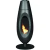 Image de Poêle à bois - INVICTA Ovatio - 5 KW - bûches 32 cm