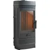 Image de Poêle à bois INVICTA Gomont - Puissance optimale: 12 kW - Max: 18 kW - Bûches 45 cm max - Fonte - Fabriqué en France - Ecodesign