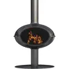 Image de Poêle À Bois Fonte 7kw Noir - P648114