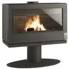 Image de Poêle À Bois Fonte 12kw Anthracite - 9127-44