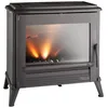 Image de Poêle À Bois Fonte Modena Anthracite - 9175-44