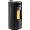 Image de Poêle à granulés de bois Noir LODI 8 étanche WiFi - 8 kW - Trémie 16,5 kg