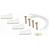 Image de Ensemble de fixation dans cloisons creuses ou sèches pour coffret encastré - 4 griffes + colliers LEGRAND