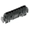 Image de 004852 Legrand bornier de répartition isolé - phase - Connexion 8x16mm² - À clipser sur rail DIN
