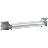Image de Rail symétrique aluminium pour fixation sur montants fonctionnels XL³4000 et XL³800-24 modules