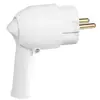 Image de Fiche électrique LEGRAND 2P+T 16A à extraction facile et sortie latérale blanc