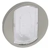 Image de Legrand 068314 Enjoliveur Céliane pour Interrupteur, Va-et-vient ou Poussoir Porte Étiquette, Finition Titane, Lot de 10