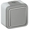 Image de Legrand LEG69901 Interrupteur ou va et vient apparent complet Gris Plexo
