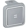 Image de Legrand - Poussoir lumineux (voyant fourni) Plexo complet apparent - Gris