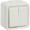 Image de LEGRAND Plexo double va-et-vient 10A blanc saillie