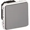 Image de Legrand - Bouton poussoir lumineux 6A bascule inverseur saillie - Plexo - gris en occasion ou reconditionné