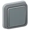Image de Interrupteur complet Legrand Plexo en saillie gris