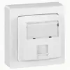Image de Legrand 086061 Prise RJ45 Catégorie5e FTP Appareillage Saillie Complet, Blanc