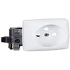 Image de Prise 2P+T éclips appareillage saillie composable - bornes auto - blanc