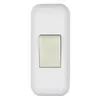 Image de Interrupteur à touche luminescente - 2 A - blanc moucheté