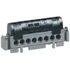 Image de Bornier phase LEGRAND Lexic 8 bornes câble 1,5 à 16 mm² noir