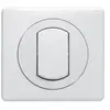 Image de Interrupteur ou va-et-vient Legrand 0 991 61 avec plaque Celiane coloris blanc 10 A