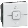 Image de Legrand interrupteur individuel de volets roulants 2 modules mosaic blanc avec enjoliveur blanc leg99656 en occasion ou reconditionné