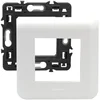 Image de Legrand 099675 Mosaic Plaque Support pour 2 Modules Fixation à vis, Blanc