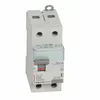 Image de 411506 Legrand Interrupteur différentiel 63A type AC 30mA bipolaire - 2 modules - Bornes alignées