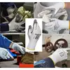 Image de Krytech 579 Gants de protection de travail en polyuréthane résistant aux coupures Taille basse B (EN388), ouvriers, mécaniciens, constructeurs, chantiers, chantiers, chantiers, taille 9 L (1 paire)