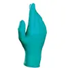 Image de MAPA Professional SOLO 977 Boîte de 100 gants jetables avec protection chimique, utilisés comme gants médicaux et dans l'industrie cosmétique/chimique, vert, taille 6