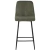 Image de Tabouret de bar BOBBY coloris vert kaki