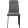 Image de Chaise en tissu DIEGO coloris gris