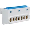 Image de Borne 1 x 7 Bleu pour mini répartiteur HAGER GZ07N