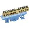 Image de Hager Connecteur en laiton PE 11 points de connexion KM11E