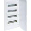 Image de Caja empotrable golf serie VF, 4 filas, 48M, puerta op. blanca, regleta y chasis