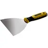 Image de STANLEY Stht0-05864 Spatule De Plâtrier Lame Inox 150 Mm - Durabilité Supérieure - Lame Effilée Pour Une Finition Lisse Et Régulière - Anti-Corrosion -Poignée Bi Matière - Trou D'Accroche