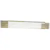 Image de Mesure pliante bois blanc-jaune STANLEY 0-35-458 2 m x 17 mm