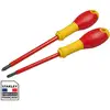 Image de Jeu de 2 tournevis STANLEY FATMAX borniers isolés 1000V - phillips