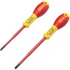 Image de Jeu de 2 Tournevis - STANLEY FATMAX - FMHT0-62649 - Isolés 1000V - PZ1X100 + PZ2X125