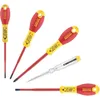 Image de Jeu de 5 Tournevis - STANLEY FATMAX - XTHT0-62692 - Isolés 1000V - Electricien + Phillips + Testeur