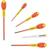 Image de Jeu de 6 Tournevis - STANLEY FATMAX - 0-65-441 - Isolés 1000V - Electricien + Philipps + Testeur