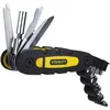 Image de STANLEY STHT0-70695 Couteau multifonction 14 en 1 avec Porte-embouts, Jaune/noir