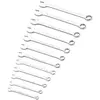 Image de STANLEY STMT82843-0 Clés Mixtes -Forgées En Acier Chromé -  il Plat - Manche Ergonomique Pour Un Serrage Plus Puissant - Avec Support De Rangement Permanent - 12 Pièces