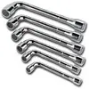 Image de Jeu de 6 clés à pipe débouchée STANLEY 0-86-699 6x6 pans