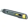 Image de Cutter Interlock l. de lames 18 mm L. 165 mm corps en métal au détail STANLEY