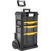 Image de SERVANTE MODULO 2 EN 1 AVEC BOITE A OUTILS TOUCHLATCH A TIROIR, Valise à roulettes