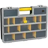 Image de STANLEY 1-92-762 Organiseur Avec 25 Compartiments - Couvercle Abs Antichocs - Corps En Polypropylène - 8 X 45,7 X 33Cm - Séparateurs De Compartiments Amovibles - Poignée Moulée
