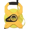 Image de STANLEY 2-34-795 Mesure 60 m x 12,7 mm Ruban en fibre de verre - jaune fluo - revêtement PVC - Précision classe III - poignée soft grip - boitier ABS